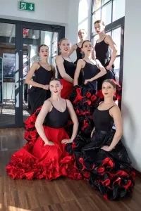 Studenci kierunku taniec z flamenco na Re_Enter Spain